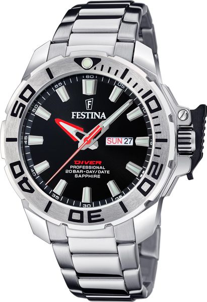 Festina The Originals F20665/4 Heren armbandhorloge Duikhorloge Festina The Originals F20665/4 Heren armbandhorloge Duikhorloge
