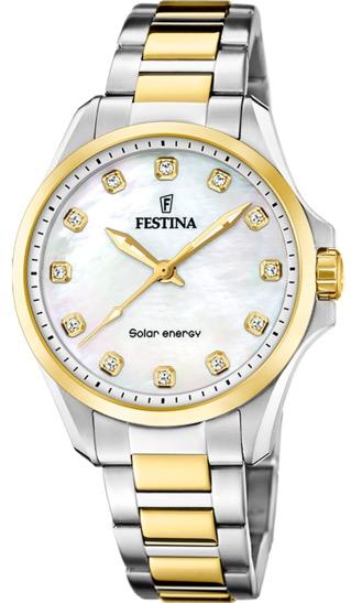 Festina Solar Energy F20655/1 Montre Bracelet pour femmes Alimentation Solaire