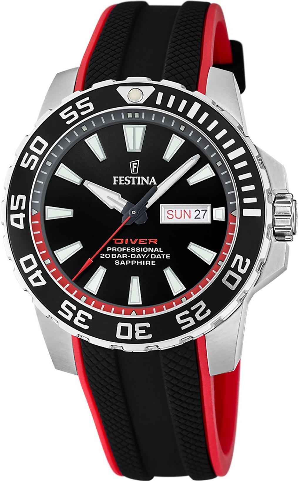 Festina The Originals F20662/3 Heren armbandhorloge