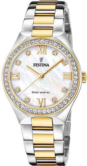 Festina Solar Energy F20659/1 Reloj de Pulsera para mujeres Alimentación Solar