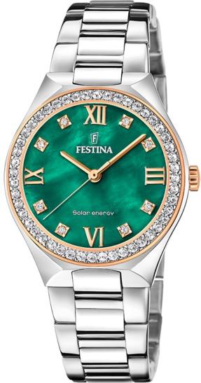 Festina Solar Energy F20658/3 Reloj de Pulsera para mujeres Alimentación Solar