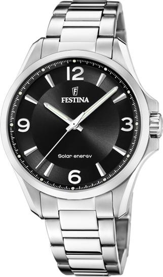 Festina Solar Energy F20656/4 Herrenarmbanduhr Solarbetrieb