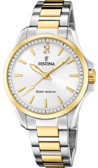 Festina Solar Energy F20655/2 Montre Bracelet pour femmes Alimentation Solaire