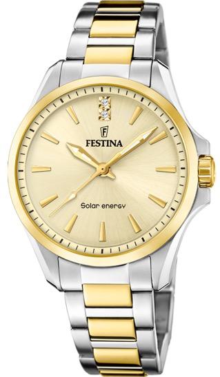 Festina Solar Energy F20655/3 Montre Bracelet pour femmes Alimentation Solaire