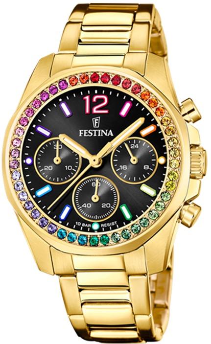 Festina Boyfriend F20609/3 Chronographe pour femmes