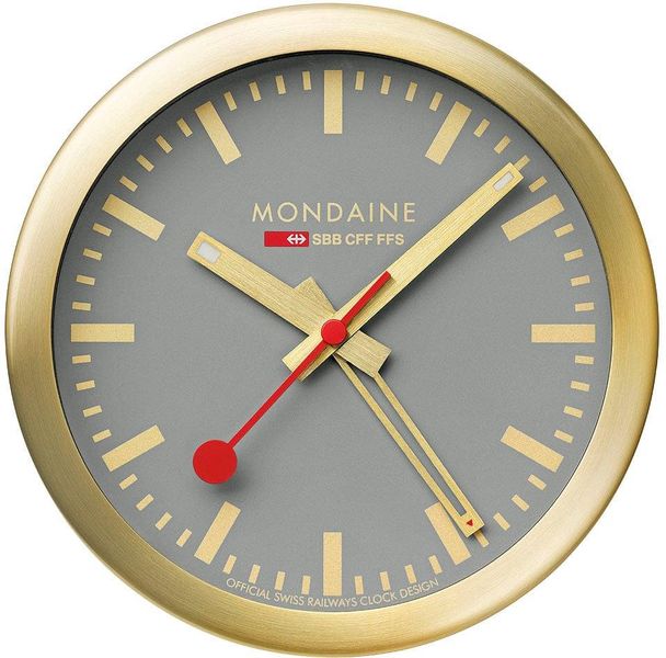 Mondaine MINI WANDUHR UND WECKER A997.MCAL.86SBG Wanduhr Mondaine MINI WANDUHR UND WECKER A997.MCAL.86SBG Wanduhr
