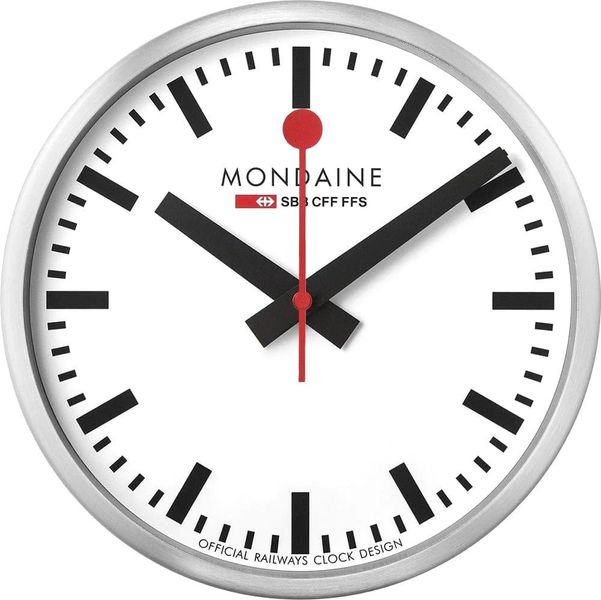 Mondaine WIFI STOP2GO WANDUHR MSM.25S11.1 Reloj de pared Mondaine WIFI STOP2GO WANDUHR MSM.25S11.1 Reloj de pared