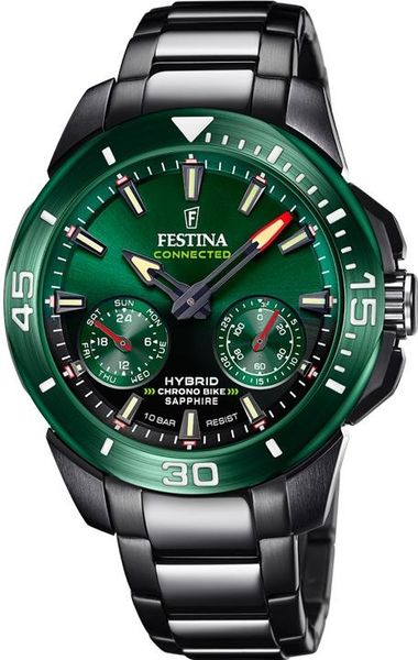 Festina Chrono Bike Special Edition Connected F20646/1 Herenchronograaf Bluetooth-technologie Festina Chrono Bike Special Edition Connected F20646/1 Herenchronograaf Bluetooth-technologie