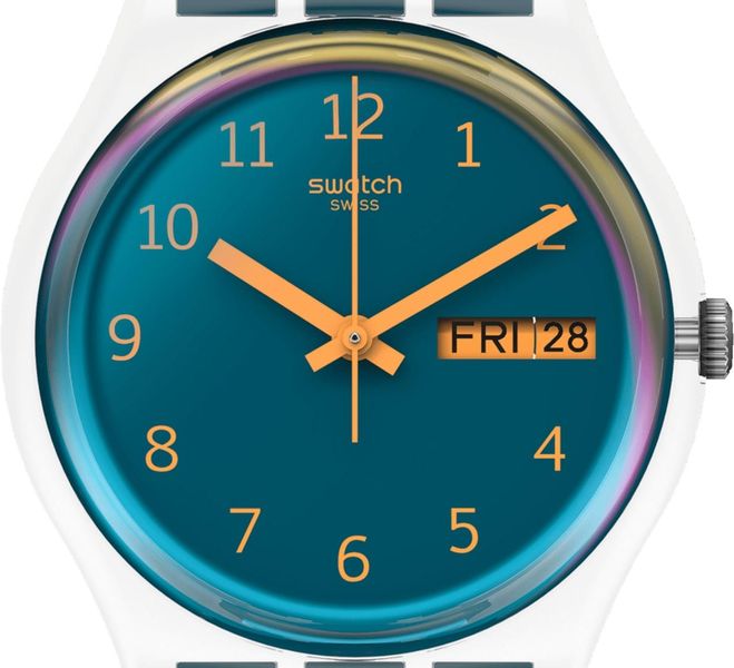 Swatch BLUE AWAY SO28K700 montre Swatch BLUE AWAY SO28K700 montre