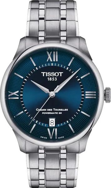 Tissot CHEMIN DES TOURELLES POWERMATIC 80 T139.807.11.048.00 Orologio automatico uomo Riserva de marcia de 80 ore Tissot CHEMIN DES TOURELLES POWERMATIC 80 T139.807.11.048.00 Orologio automatico uomo Riserva de marcia de 80 ore