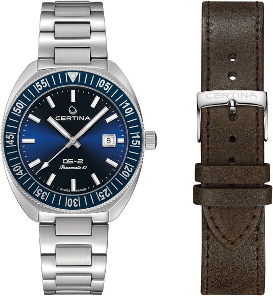 Certina DS-2 Turning Bezel C024.607.11.041.02 Reloj Automático para hombres Con pulsera adicional Certina DS-2 Turning Bezel C024.607.11.041.02 Reloj Automático para hombres Con pulsera adicional