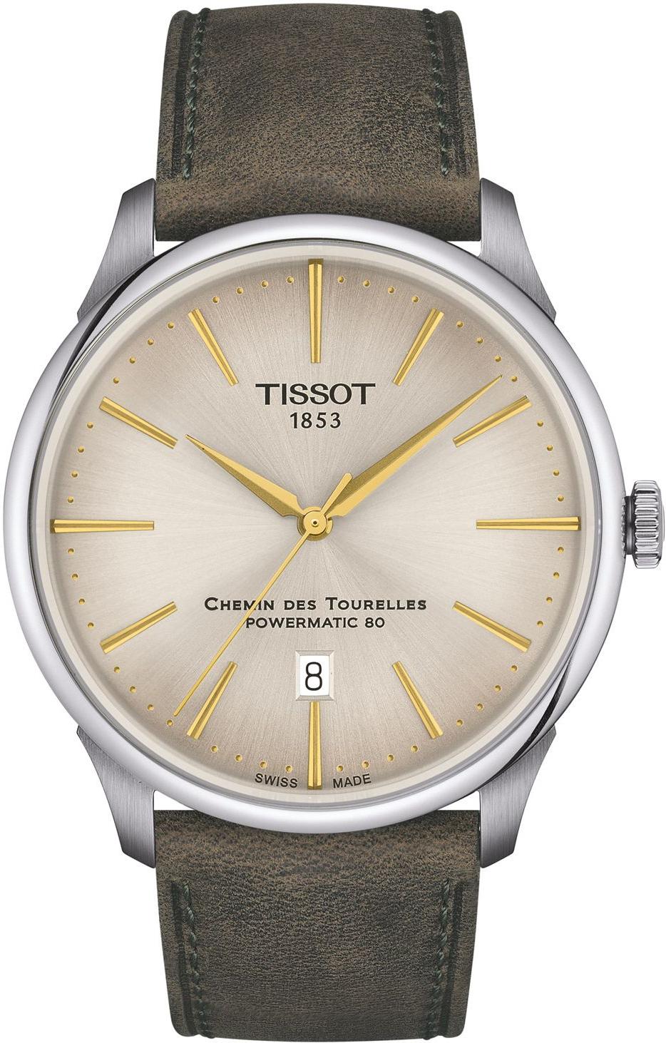 Tissot T-Classic T139.407.16.261.00 Montre Automatique pour hommes Réserve de marche de 80 heures