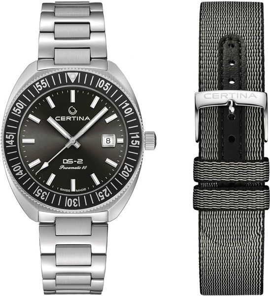 Certina DS-2 Turning Bezel C024.607.11.081.02 Herren Automatikuhr Mit Wechselband Certina DS-2 Turning Bezel C024.607.11.081.02 Herren Automatikuhr Mit Wechselband