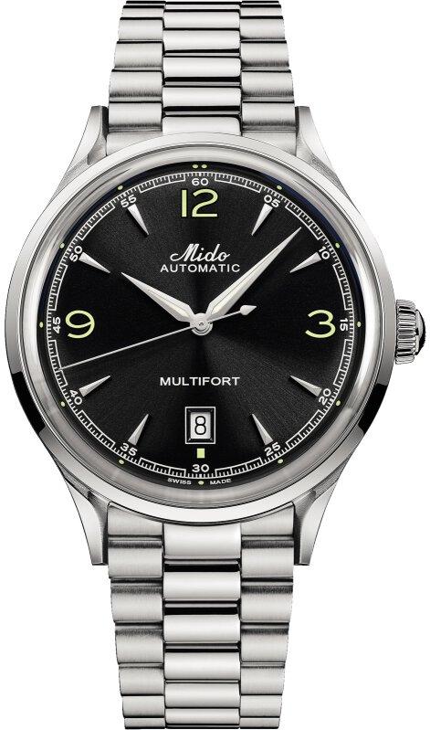 Mido Multifort M0404071105700 Montre Automatique pour hommes Réserve de marche de 80 heures