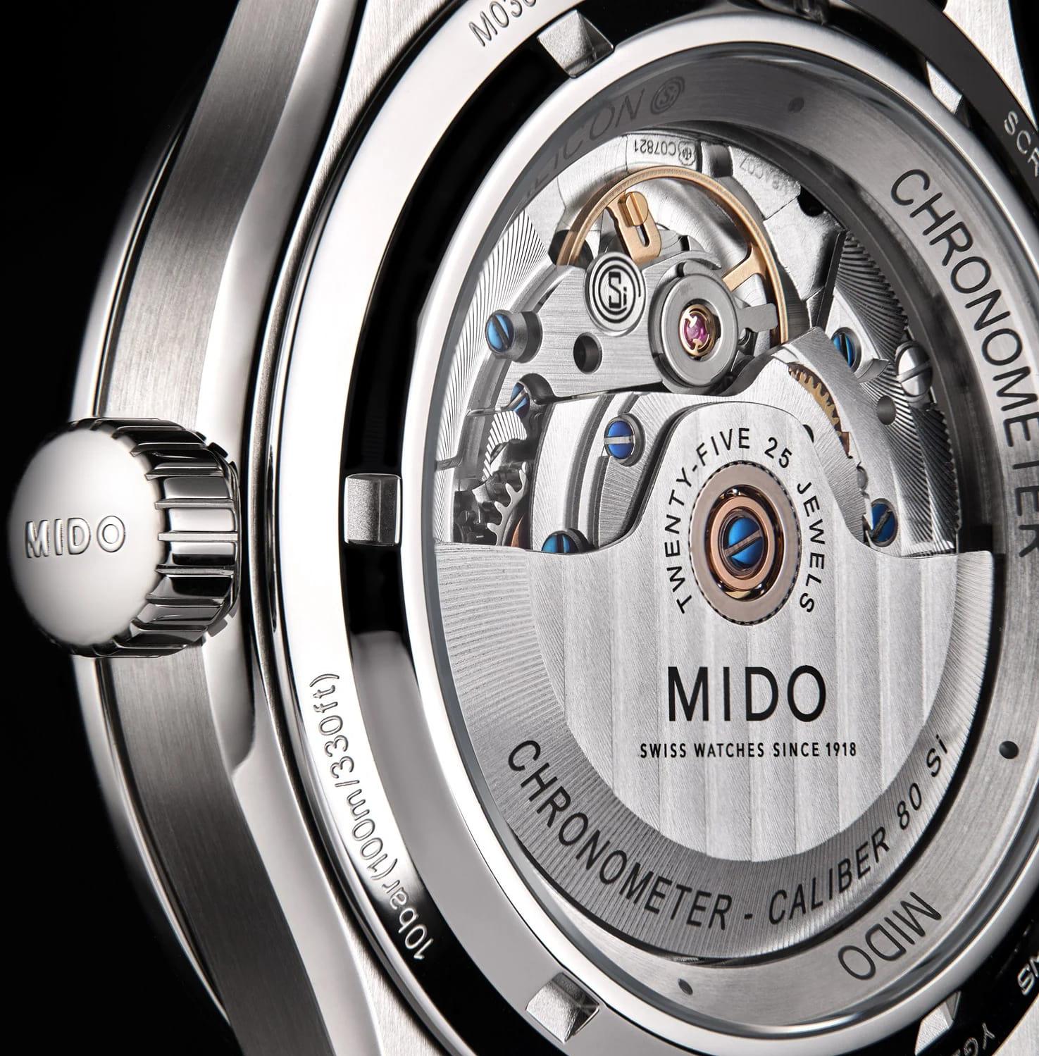 Mido Multifort M0384311109700 Orologio automatico uomo Riserva de marcia de 80 ore