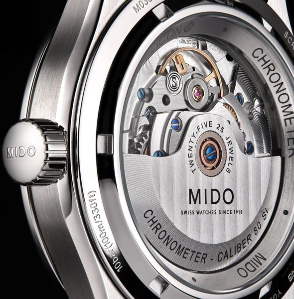 Mido Multifort M0384311109700 Herren Automatikuhr 80h Gangreserve