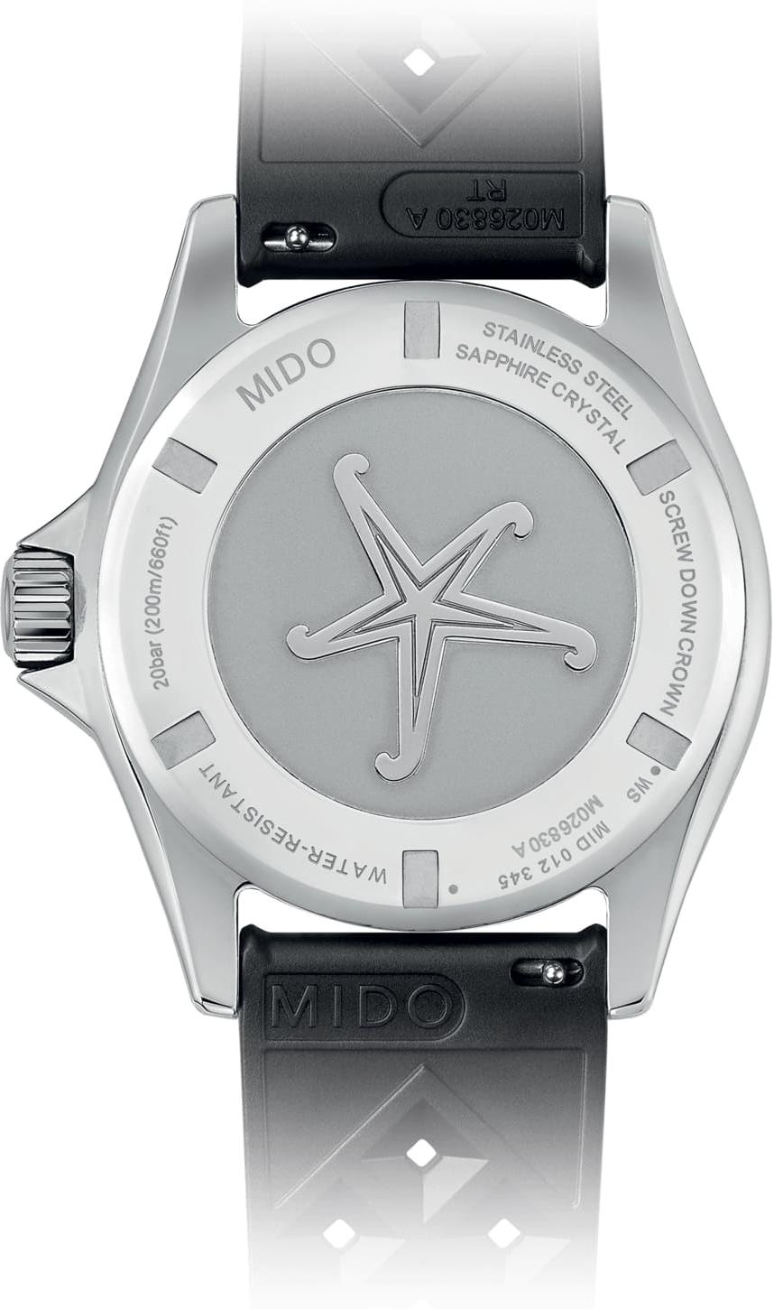 Mido Captain M0268301708100 Automatic Mens Watch 80h Power Reserve