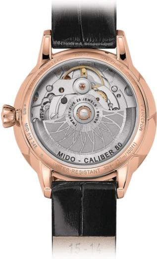 Mido Rainflower M0432073601800 Reloj Automático para mujeres Reserve de marcha de 80 horas Mido Rainflower M0432073601800 Reloj Automático para mujeres Reserve de marcha de 80 horas
