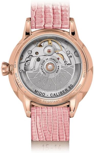 Mido Rainflower M0432073601100 Automatisch horloge voor dames Mido Rainflower M0432073601100 Automatisch horloge voor dames