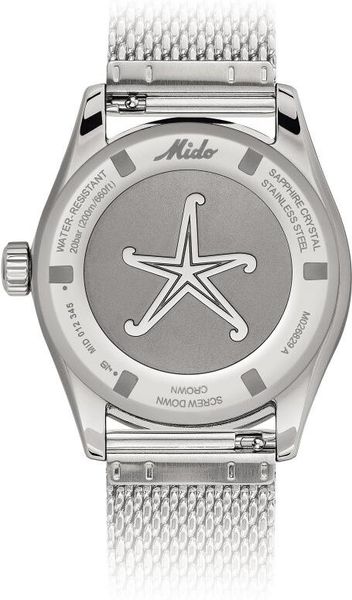 Mido Decompression Worldtimer M0268291704100 Orologio automatico uomo Riserva de marcia de 80 ore
