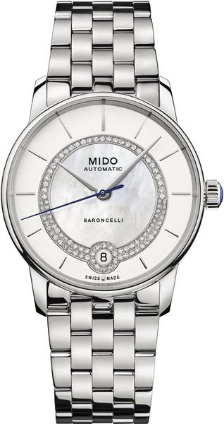 Mido Baroncelli M0378071103100 Reloj Automático para mujeres Reserve de marcha de 80 horas Mido Baroncelli M0378071103100 Reloj Automático para mujeres Reserve de marcha de 80 horas