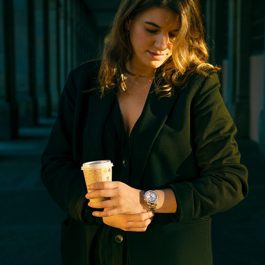 Jaguar Connected J981/1 Dameschronograaf