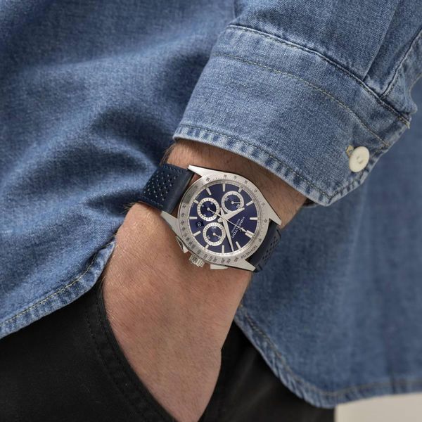 Hamilton Jazzmaster Performer Auto H36616640 Herren Automatikchronograph 60h Gangreserve Hamilton Jazzmaster Performer Auto H36616640 Herren Automatikchronograph 60h Gangreserve