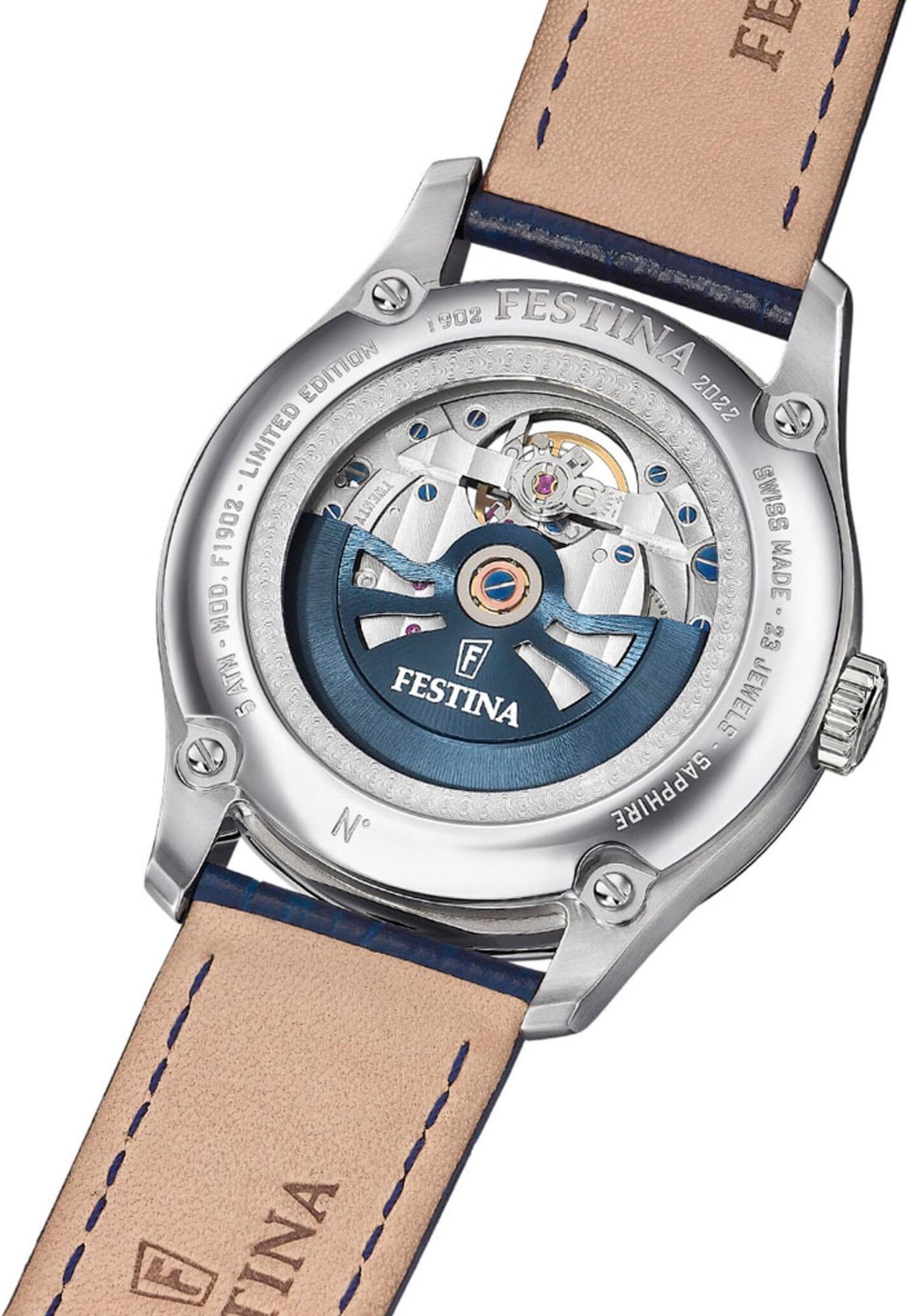 Festina Limited Edition Herren Uhr F1902/6 Reloj Automático para hombres Edición Muy Limitada