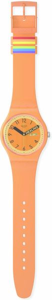 Swatch PROUDLY ORANGE SO29O700 Orologio unisex Swatch PROUDLY ORANGE SO29O700 Orologio unisex