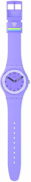 Swatch PROUDLY VIOLET PAY! SO29V100-5300 Reloj unisex Swatch PROUDLY VIOLET PAY! SO29V100-5300 Reloj unisex