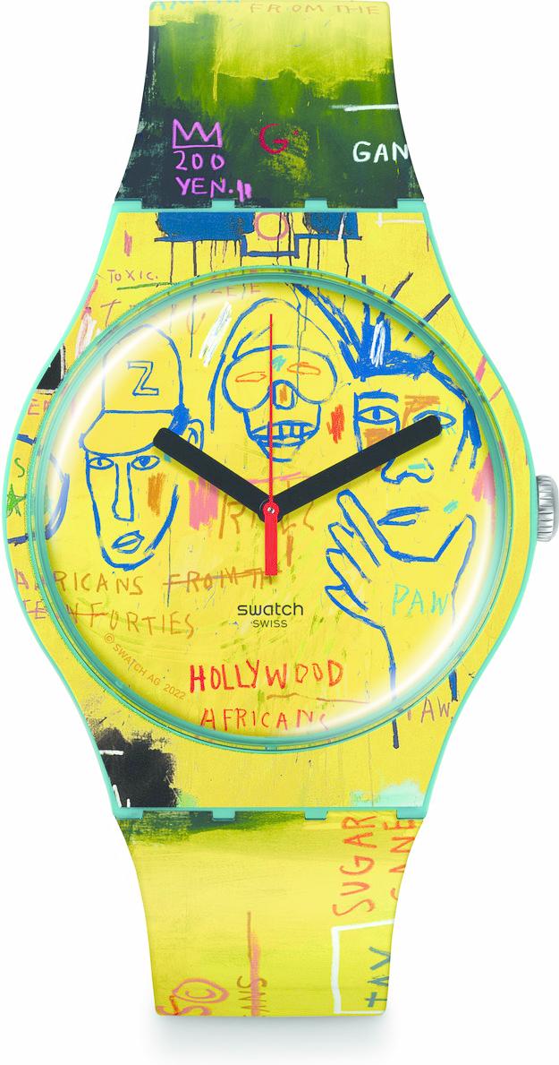 Swatch HOLLYWOOD AFRICANS BY JM BASQUIAT SUOZ354 Unisexuhr