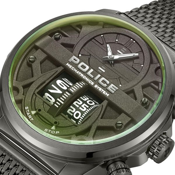 Police ROTORCROM PEWJG0006503 Herrenarmbanduhr Police ROTORCROM PEWJG0006503 Herrenarmbanduhr