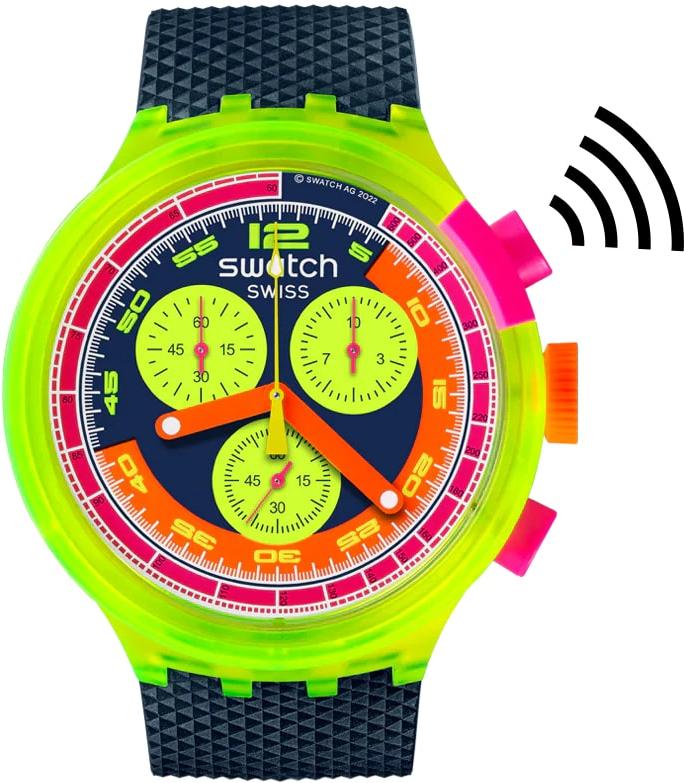 Swatch NEON TO THE MAX PAY! SB06J101-5300 Orologio unisex Swatch NEON TO THE MAX PAY! SB06J101-5300 Orologio unisex