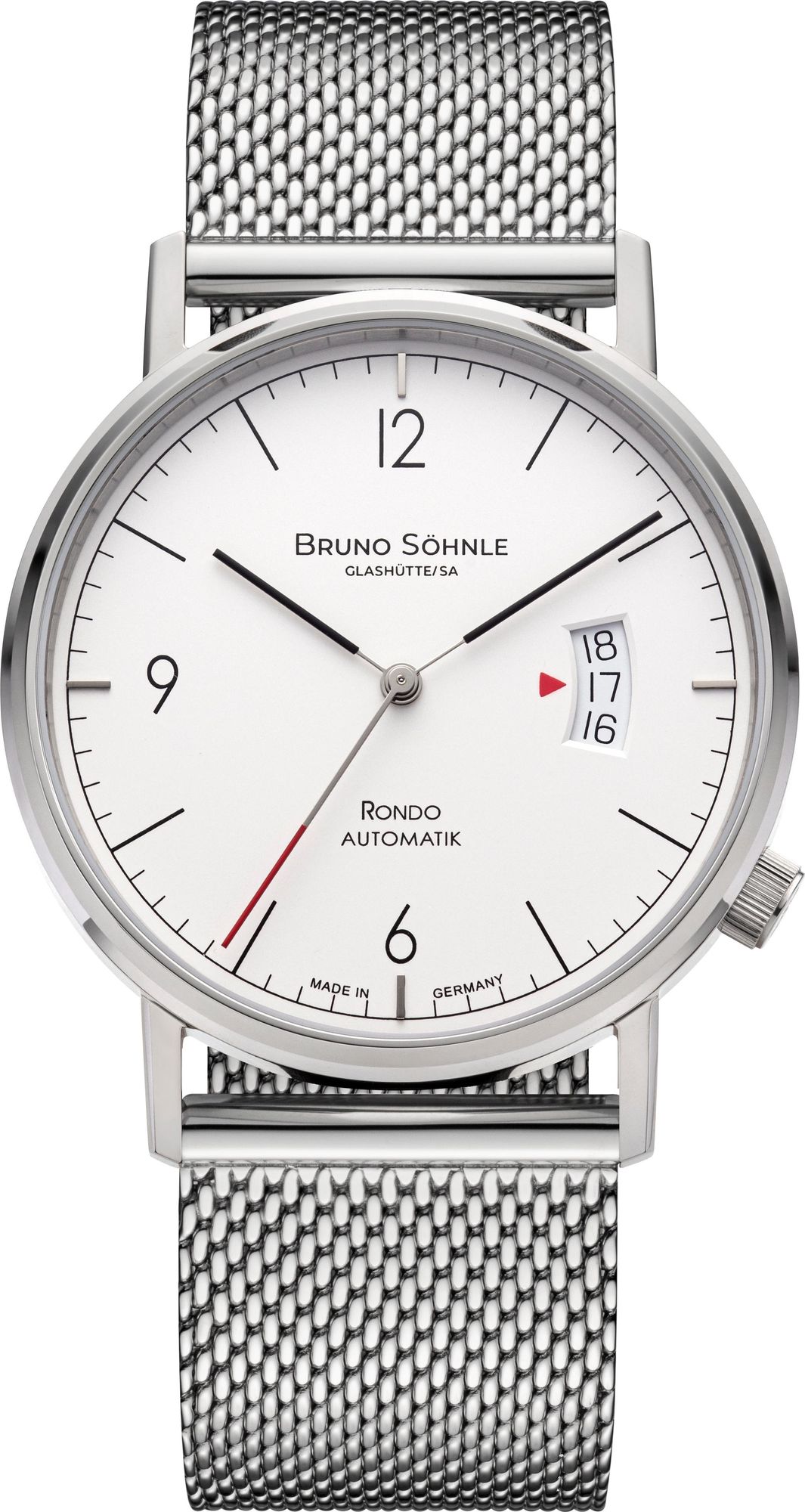 BRUNO SÖHNLE UHRENATELIER GLASHÜTTE/SA Rondo Automatik 17-12098-260 Automatisch horloge voor heren BRUNO SÖHNLE UHRENATELIER GLASHÜTTE/SA Rondo Automatik 17-12098-260 Automatisch horloge voor heren