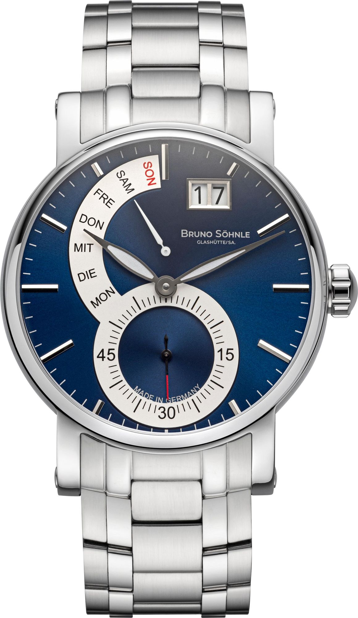 BRUNO SÖHNLE UHRENATELIER GLASHÜTTE/SA Pesaro II 17-13073-384 Orologio da polso uomo BRUNO SÖHNLE UHRENATELIER GLASHÜTTE/SA Pesaro II 17-13073-384 Orologio da polso uomo