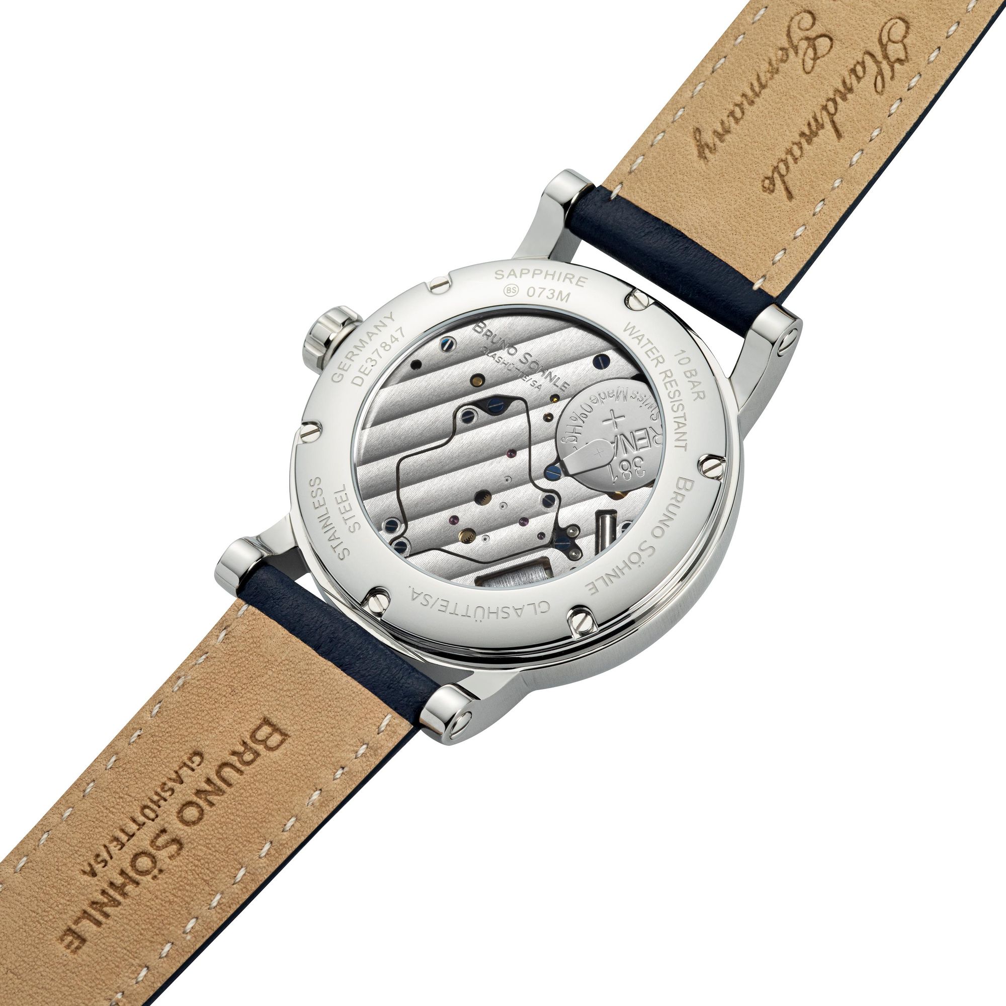 BRUNO SÖHNLE UHRENATELIER GLASHÜTTE/SA Pesaro II 17-13073-383 Herrenarmbanduhr