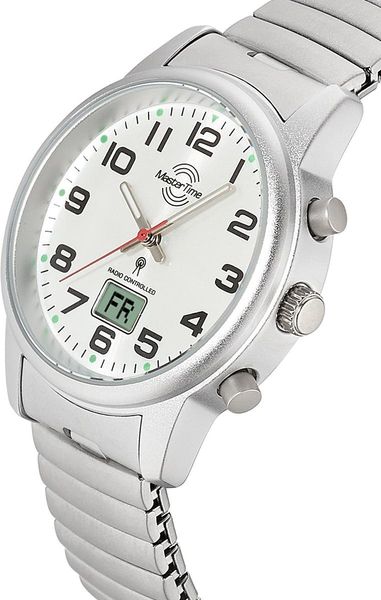 Master Time Super Power MTLA-10820-42M Radioklok door dames Master Time Super Power MTLA-10820-42M Radioklok door dames