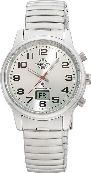 Master Time Super Power MTLA-10820-42M Radioklok door dames Master Time Super Power MTLA-10820-42M Radioklok door dames