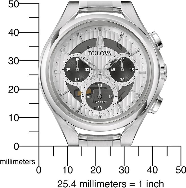 Bulova Curv 96A301 Mens Chronograph