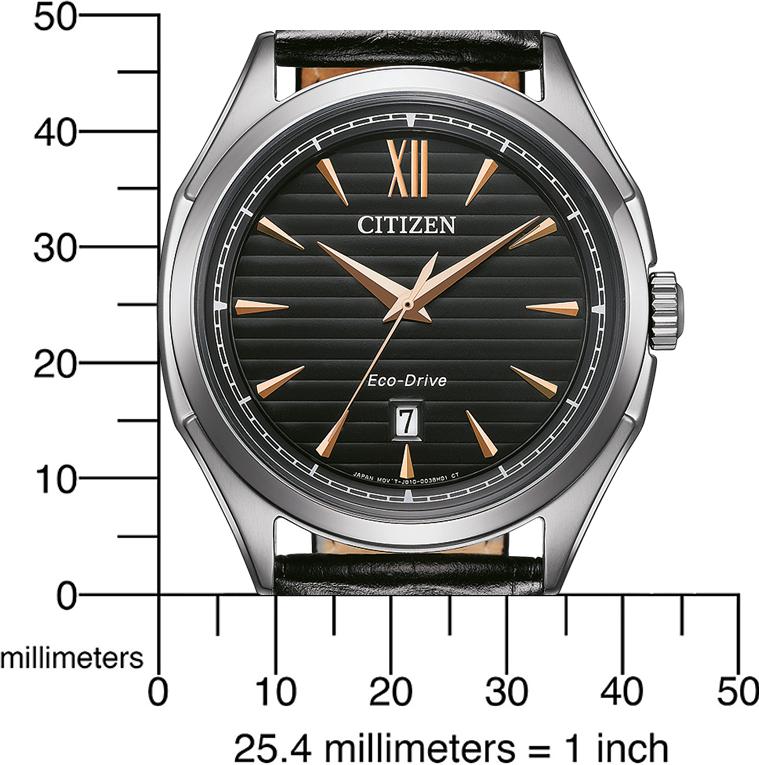 Citizen Leder AW1750-18E Heren armbandhorloge