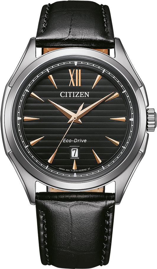 Citizen Leder AW1750-18E Heren armbandhorloge