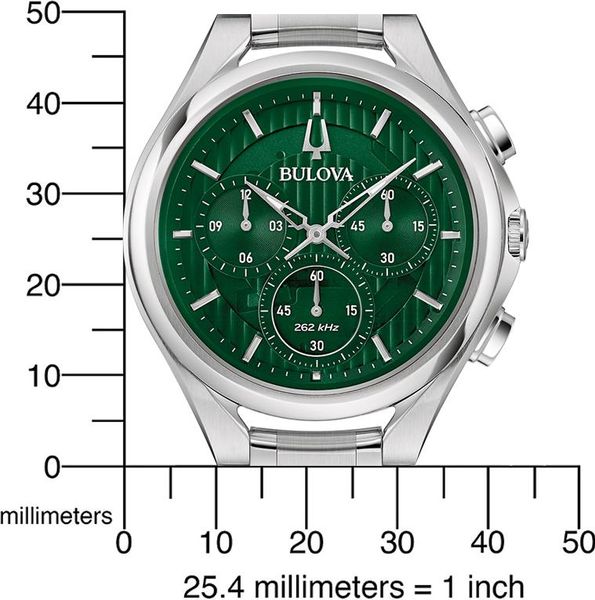 Bulova Curv 96A297 Herrenchronograph