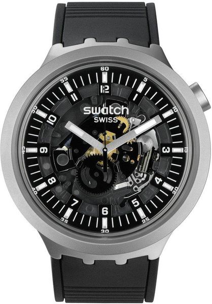Swatch Big Bold Armbanduhr Dark Irony SB07S105 Orologio da polso uomo