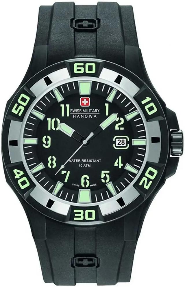 Swiss Military Hanowa Bermuda Black Dial 06-4292.27.007.07 Montre-Bracelet pour hommes Swiss Military Hanowa Bermuda Black Dial 06-4292.27.007.07 Montre-Bracelet pour hommes