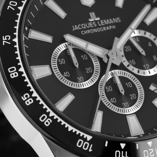 Jacques Lemans Liverpool 1-2140A Herenchronograaf