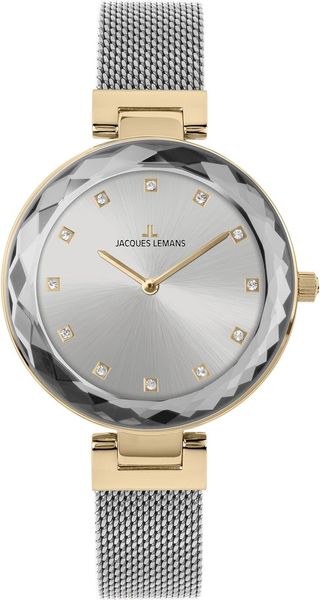 Jacques Lemans Milano 1-2139G Dames armbandhorloge