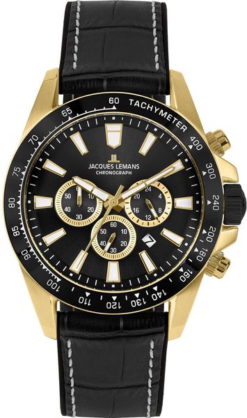 Jacques Lemans Liverpool 1-2140D Herenchronograaf Jacques Lemans Liverpool 1-2140D Herenchronograaf