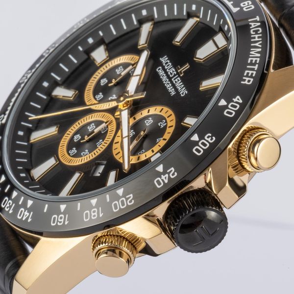 Jacques Lemans Liverpool 1-2140D Herenchronograaf Jacques Lemans Liverpool 1-2140D Herenchronograaf