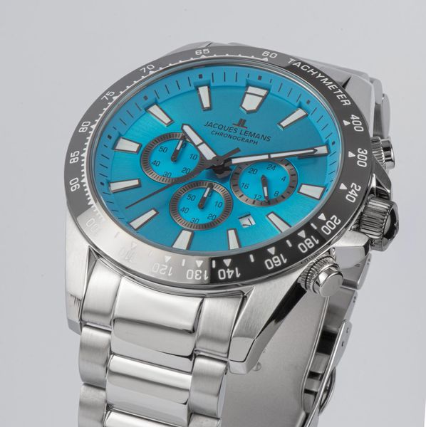 Jacques Lemans Liverpool 1-2140K Herenchronograaf Jacques Lemans Liverpool 1-2140K Herenchronograaf