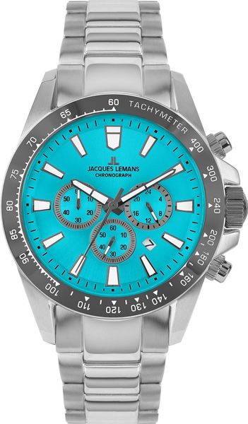 Jacques Lemans Liverpool 1-2140K Herenchronograaf Jacques Lemans Liverpool 1-2140K Herenchronograaf